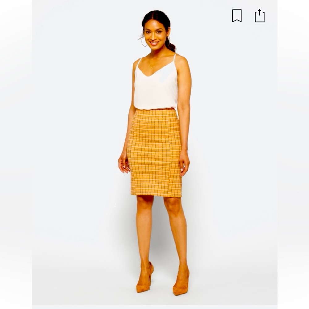EUC Liverpool Bia Knit Pencil Skirt stitch fix sz 6